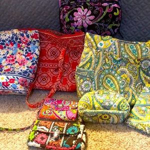 EUC Vera Bradley LOT...8 pieces